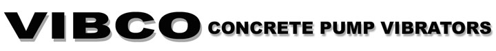 VIBCO Concrete Chute Vibrators